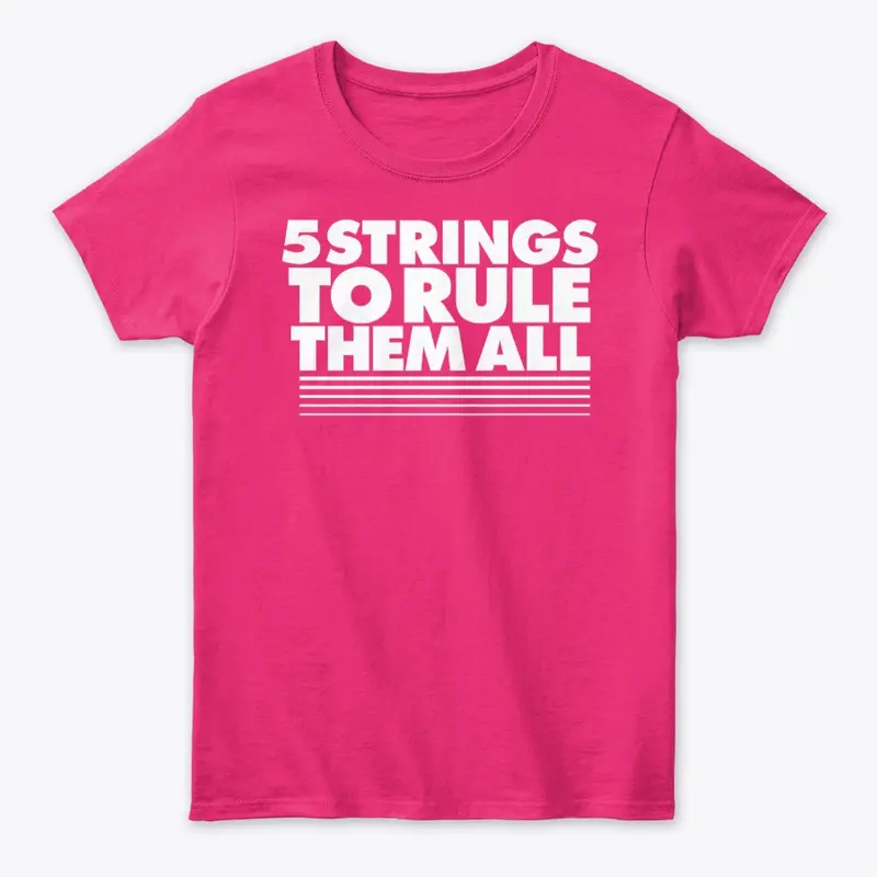 5 STRINGS - Ladies Shirt