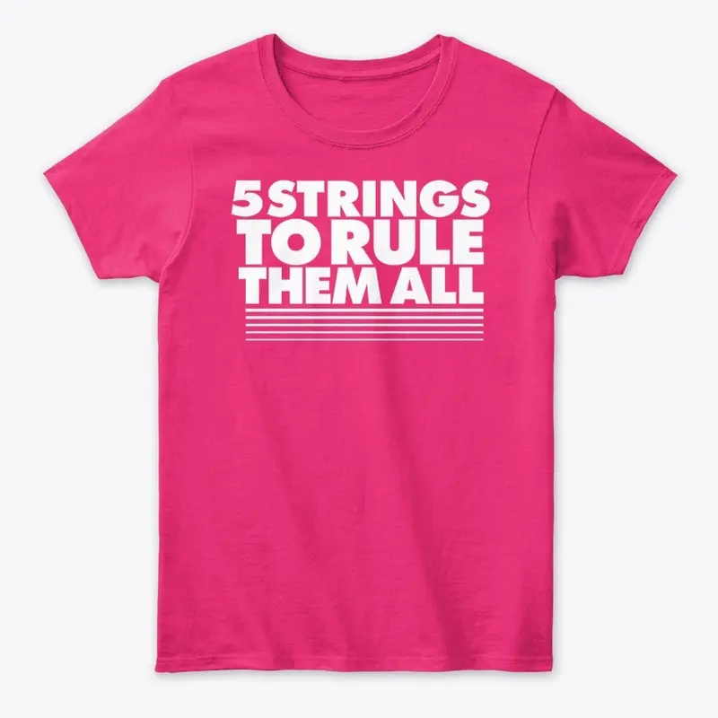 5 STRINGS - Ladies Shirt